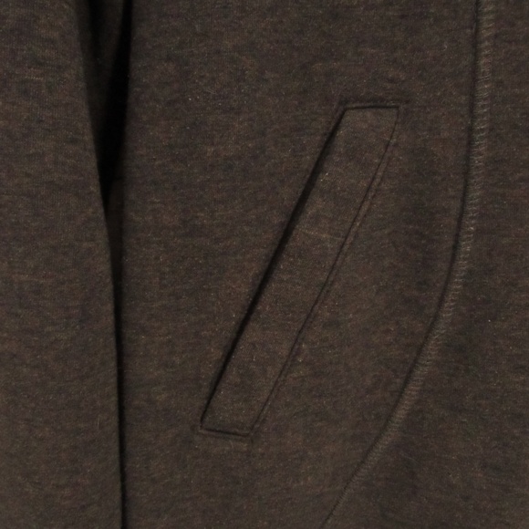 Athleta Brown/Black Front Zip Hoodie Jacket S - Picture 2 of 16